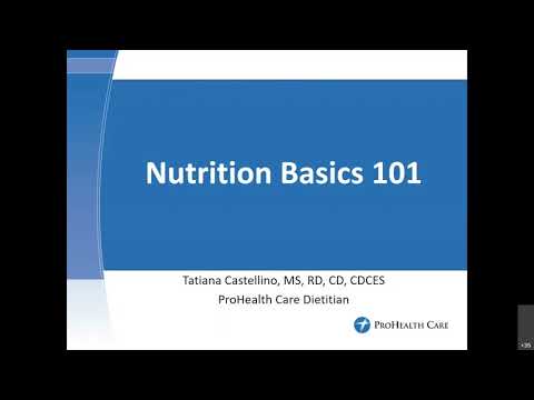 Nutrition basics